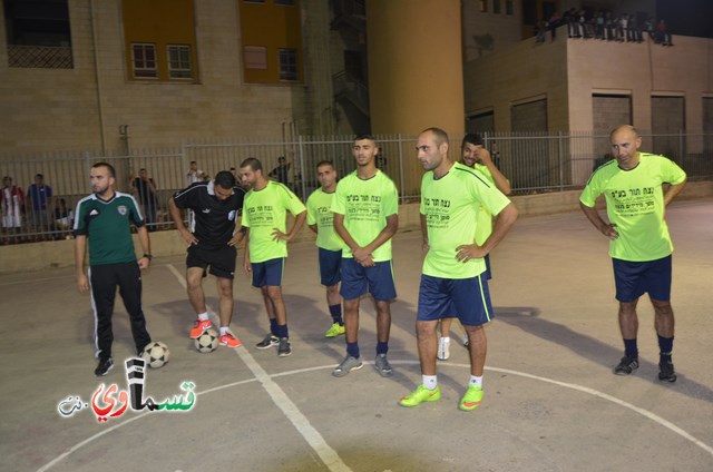 كفرقاسم - فريقي صهيب والعمرية  يتربعان على عرش الدوري بعد جولة الربع نهائي وخطوة الى النصف نهائي 